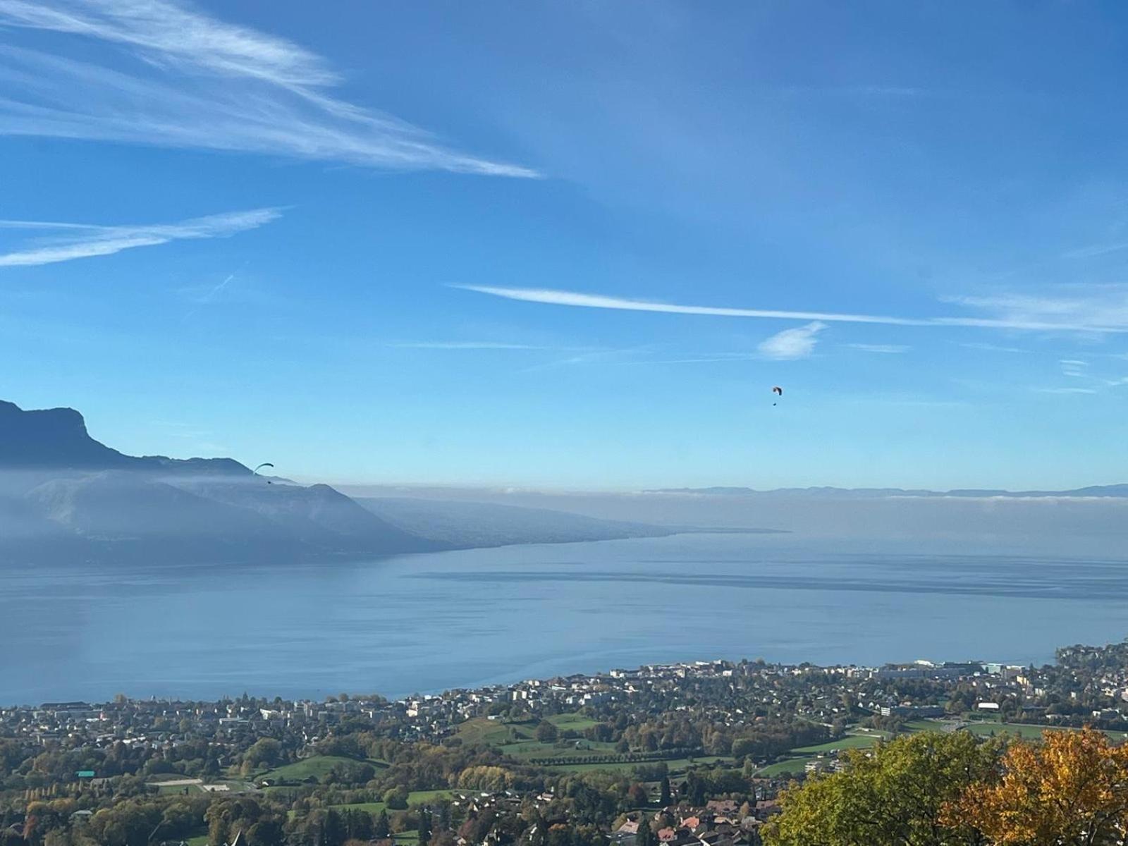Swiss Chalet - Mountain And Lake View Blonay Екстериор снимка