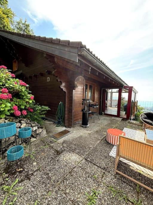 Swiss Chalet - Mountain And Lake View Blonay Екстериор снимка