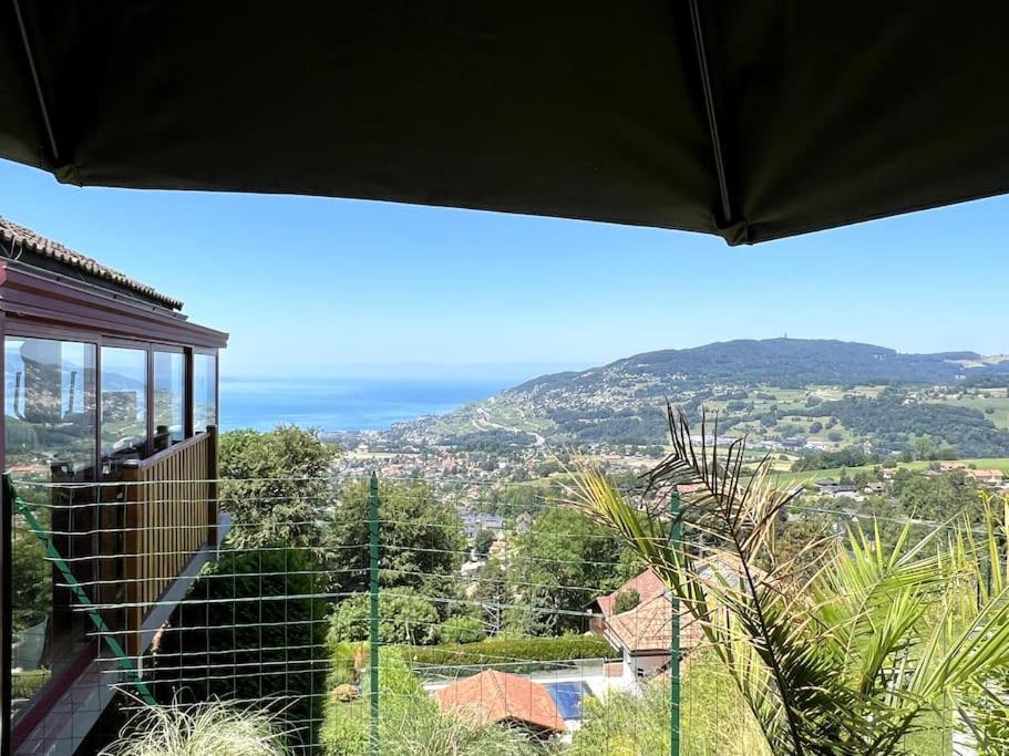 Swiss Chalet - Mountain And Lake View Blonay Екстериор снимка