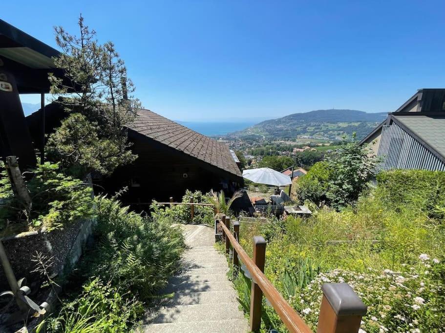 Swiss Chalet - Mountain And Lake View Blonay Екстериор снимка
